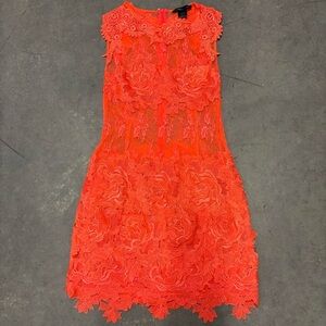 Y2k Caribbean Queen Floral Lace Mini Dress Fairycore